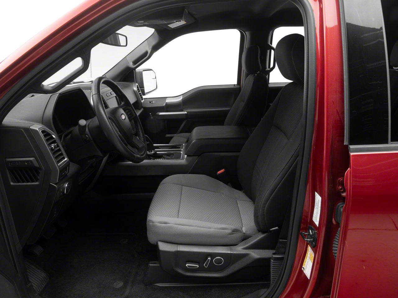Driver Bottom Cloth Seat Cover For 2015-2019 Ford F150 XLT – Direct Fit Gray