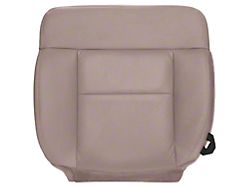 Replacement Bottom Seat Cover; Driver Side; Pebble/Tan Leather (05-08 F-150 Lariat)