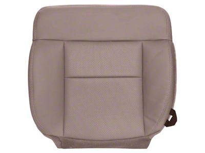 Replacement Bottom Seat Cover; Driver Side; Pebble/Tan Vinyl (04-08 F-150 XL)