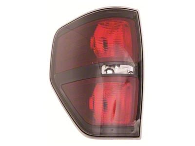 Replacement Tail Light; Gray Housing; Red Lens; Driver Side (09-14 F-150 Styleside)