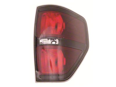 Replacement Tail Light; Gray Housing; Red Lens; Passenger Side (09-14 F-150 Styleside)