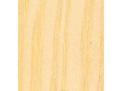 RETROLINER Real Wood Bed Liner; Ash Wood; HydroSatin Finish; Mild Steel Punched Bed Strips (97-03 F-150 Flareside)