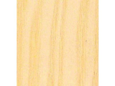 RETROLINER Real Wood Bed Liner; Ash Wood; HydroShine Finish; Mild Steel Punched Bed Strips (97-03 F-150 Flareside)