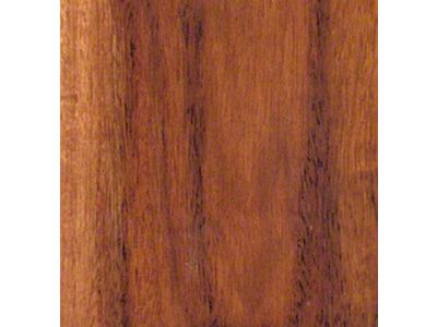RETROLINER Real Wood Bed Liner; Black Walnut Wood; HydroSatin Finish; Polished Stainless Punched Bed Strips (97-03 F-150 Flareside)