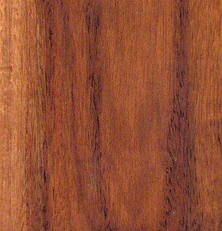 RETROLINER Real Wood Bed Liner; Black Walnut Wood; HydroSatin Finish; Polished Stainless Punched Bed Strips (21-24 F-150 w/ 5-1/2-Foot Bed)