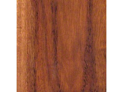 RETROLINER Real Wood Bed Liner; Black Walnut Wood; HydroShine Finish; Polished Stainless Punched Bed Strips (97-03 F-150 Flareside)