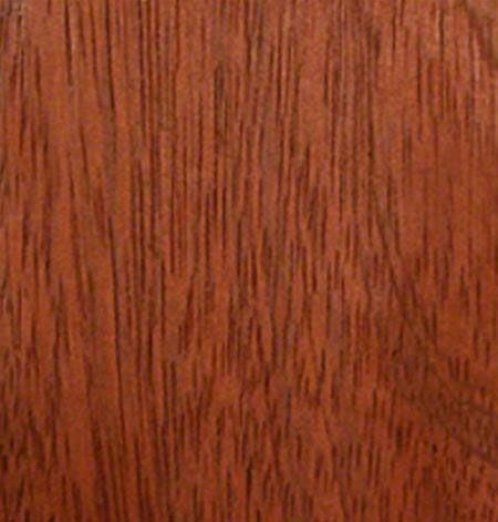 RETROLINER Real Wood Bed Liner; Brazillian Cherry Wood; HydroSatin Finish; Mild Steel Punched Bed Strips (21-24 F-150 w/ 5-1/2-Foot Bed)
