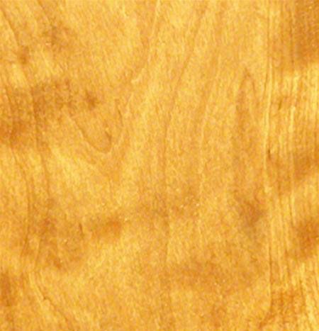 RETROLINER Real Wood Bed Liner; Flamed Birch Wood; HydroShine Finish; Polished Stainless Punched Bed Strips (21-24 F-150 w/ 5-1/2-Foot Bed)