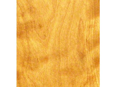 RETROLINER Real Wood Bed Liner; Flamed Birch Wood; HydroShine Finish; Mild Steel Punched Bed Strips (21-25 F-150 w/ 5-1/2-Foot Bed)
