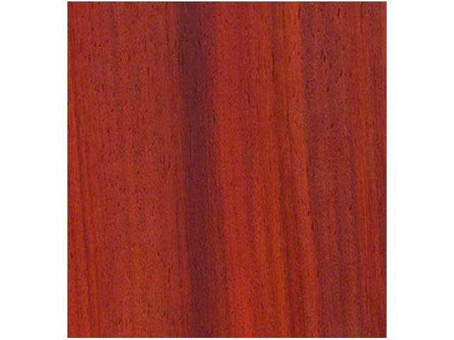 RETROLINER Real Wood Bed Liner; Paduak Wood; HydroSatin Finish; Mild Steel Punched Bed Strips (97-03 F-150 Flareside)