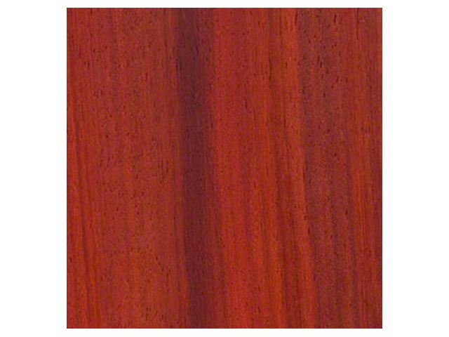 RETROLINER Real Wood Bed Liner; Paduak Wood; HydroShine Finish; Mild Steel Punched Bed Strips (97-03 F-150 Flareside)