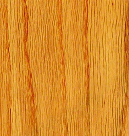 RETROLINER Real Wood Bed Liner; Red Oak Wood; HydroSatin Finish; Polished Stainless Punched Bed Strips (21-24 F-150 w/ 5-1/2-Foot Bed)