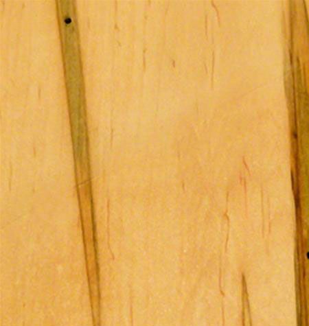 RETROLINER Real Wood Bed Liner; Wormy Maple Wood; HydroSatin Finish; Mild Steel Punched Bed Strips (21-24 F-150 w/ 5-1/2-Foot Bed)