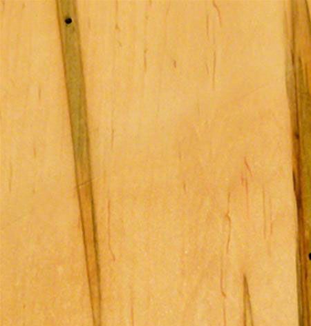 RETROLINER Real Wood Bed Liner; Wormy Maple Wood; HydroShine Finish; Mild Steel Punched Bed Strips (21-24 F-150 w/ 5-1/2-Foot Bed)