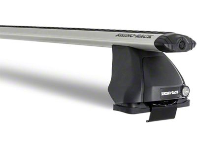 Rhino-Rack Vortex 2500 1-Bar Roof Rack; Silver (15-23 F-150 SuperCrew)
