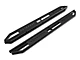 Rocker Armor Side Step Bars; Matte Black (04-14 F-150 SuperCab)