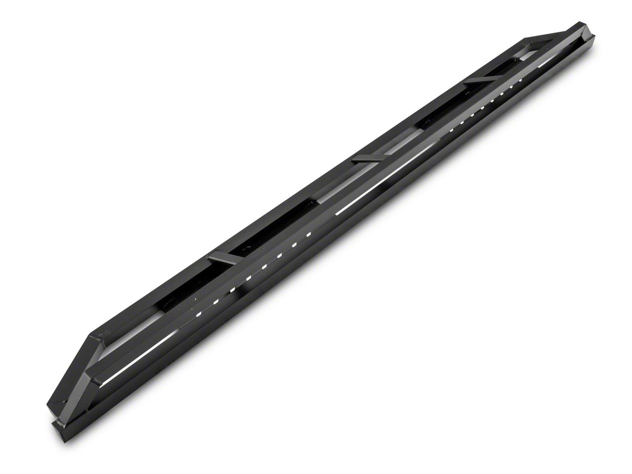 F-150 Rocker Armor Side Step Bars; Matte Black (04-14 F-150 SuperCab)