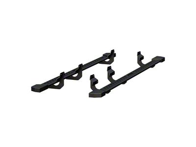 Rocker Side Step Bars; Textured Black (15-25 F-150 SuperCrew)