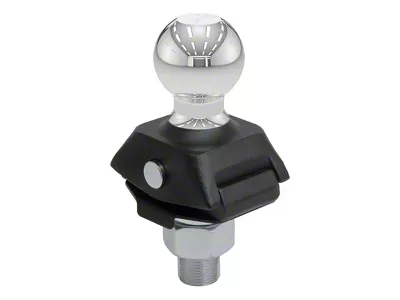 Rockerball 2-Inch Cushion Hitch Trailer Ball; 7,500 lb.