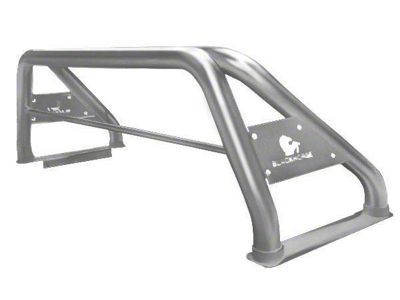 Classic Roll Bar with 50-Inch LED Light Bar; Stainless Steel (09-24 F-150 Styleside)