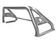 Classic Roll Bar with 50-Inch LED Light Bar; Stainless Steel (09-24 F-150 Styleside)