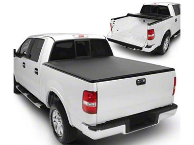 Roll Up Style Tonneau Cover; Black (97-03 F-150 Styleside w/ 6-1/2-Foot Bed)