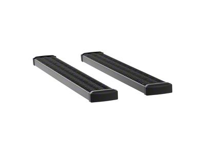 Grip Step 7-Inch Running Boards without Mounting Brackets; Textured Black (04-24 F-150 Regular Cab)
