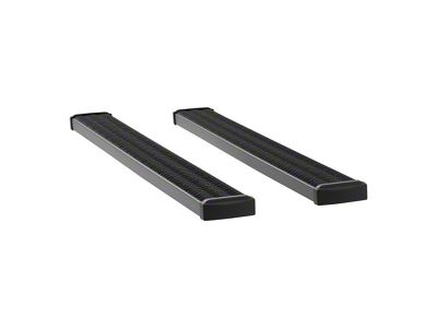 Grip Step 7-Inch Running Boards without Mounting Brackets; Textured Black (09-24 F-150 Regular Cab w/ 6-1/2-Foot Bed; 04-24 F-150 SuperCab)