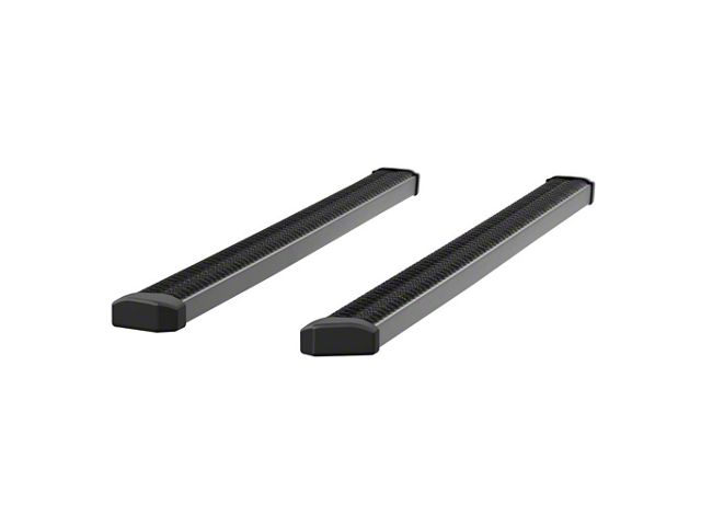 SlimGrip 5-Inch Running Boards without Mounting Brackets; Textured Black (04-24 F-150 SuperCab)