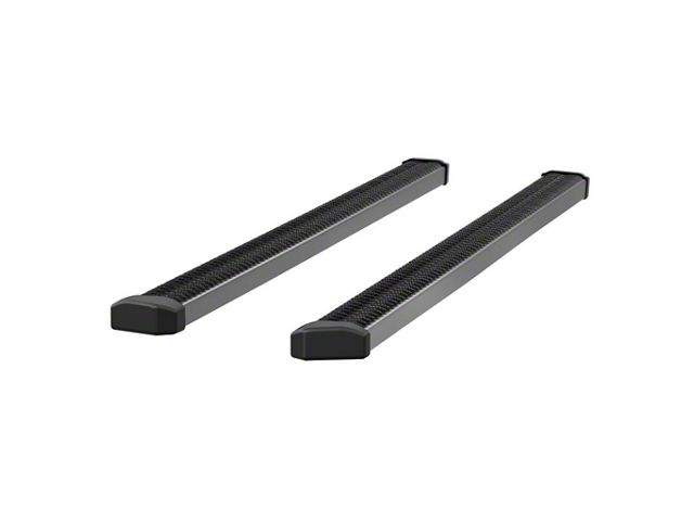 SlimGrip 5-Inch Running Boards without Mounting Brackets; Textured Black (04-24 F-150 SuperCrew)