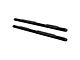 Premier 4 Oval Nerf Side Step Bars with Mounting Kit; Black (04-14 F-150 SuperCab)