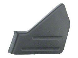 Seat Hinge Cover; Driver Side; Black (09-14 F-150)
