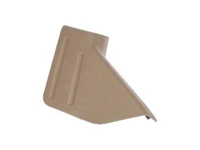 Seat Hinge Cover; Driver Side; Camel (09-10 F-150)