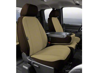 Fia Seat Protector Series Rear Seat Cover; Taupe (15-25 F-150 SuperCrew)