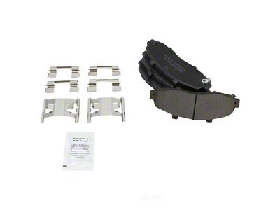 Semi-Metallic Brake Pads; Front Pair (97-03 F-150 w/ 5-Lug)