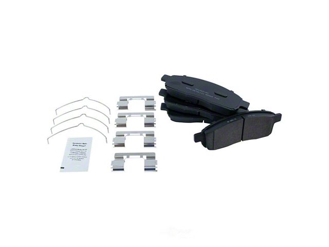 Semi-Metallic Brake Pads; Front Pair (04-08 F-150 w/ 6-Lug)