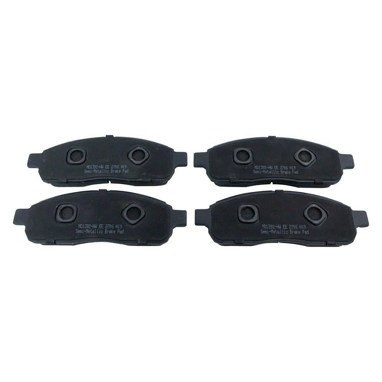 thumbnail image 2 of AM Autoparts Front Disc Brake Kit For Ford F150 & E150 (1986-1993) – Semi-Metallic Pads & Vented Rotors, 5 Lug 2 of 6