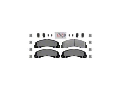 Semi-Metallic Brake Pads; Front Pair (10-20 F-150)