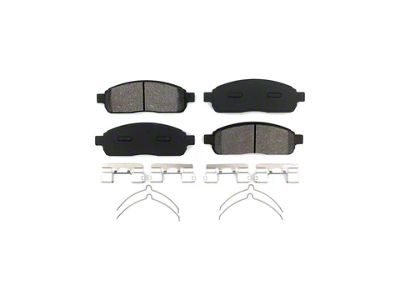Semi-Metallic Brake Pads; Front Pair (04-09 F-150)