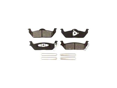 Semi-Metallic Brake Pads; Rear Pair (04-11 F-150)