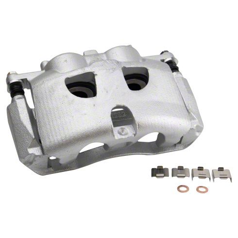 AM Autoparts Front Disc Brake Kit For Ford F150 & E150 (1986-1993) – Semi-Metallic Pads & Vented Rotors, 5 Lug
