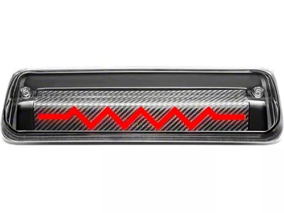 Sequential Heartbeat LED Third Brake Light; Black (04-08 F-150)