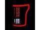 Sequential LED Tail Lights; Black Housing; Smoked Lens (15-17 F-150 w/ Factory Halogen Non-BLIS Tail Lights)