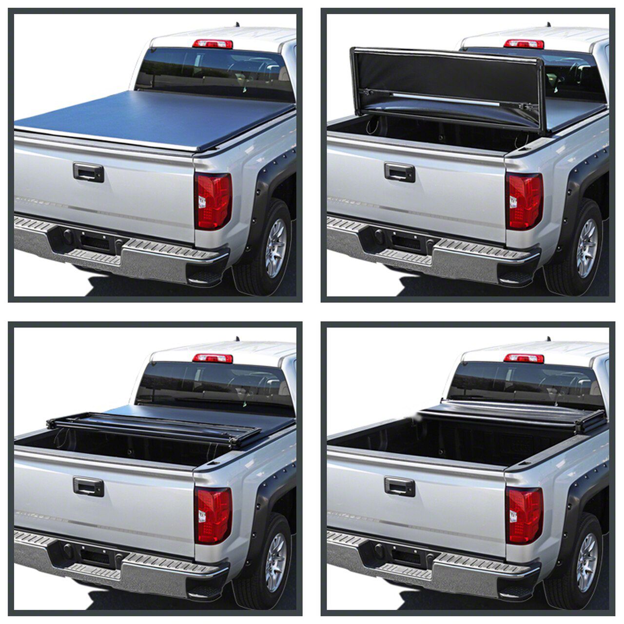 Soft Tri-Fold Tonneau Cover (15-24 F-150 w/ 5-1/2-Foot Bed)