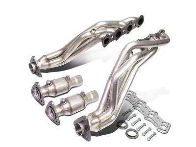 Shorty Headers; Stainless Steel (99-03 5.4L F-150)