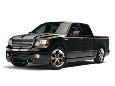 Side Skirts with Bed Skirts; Unpainted (06-08 F-150 SuperCrew w/ 5-1/2-Foot Bed)