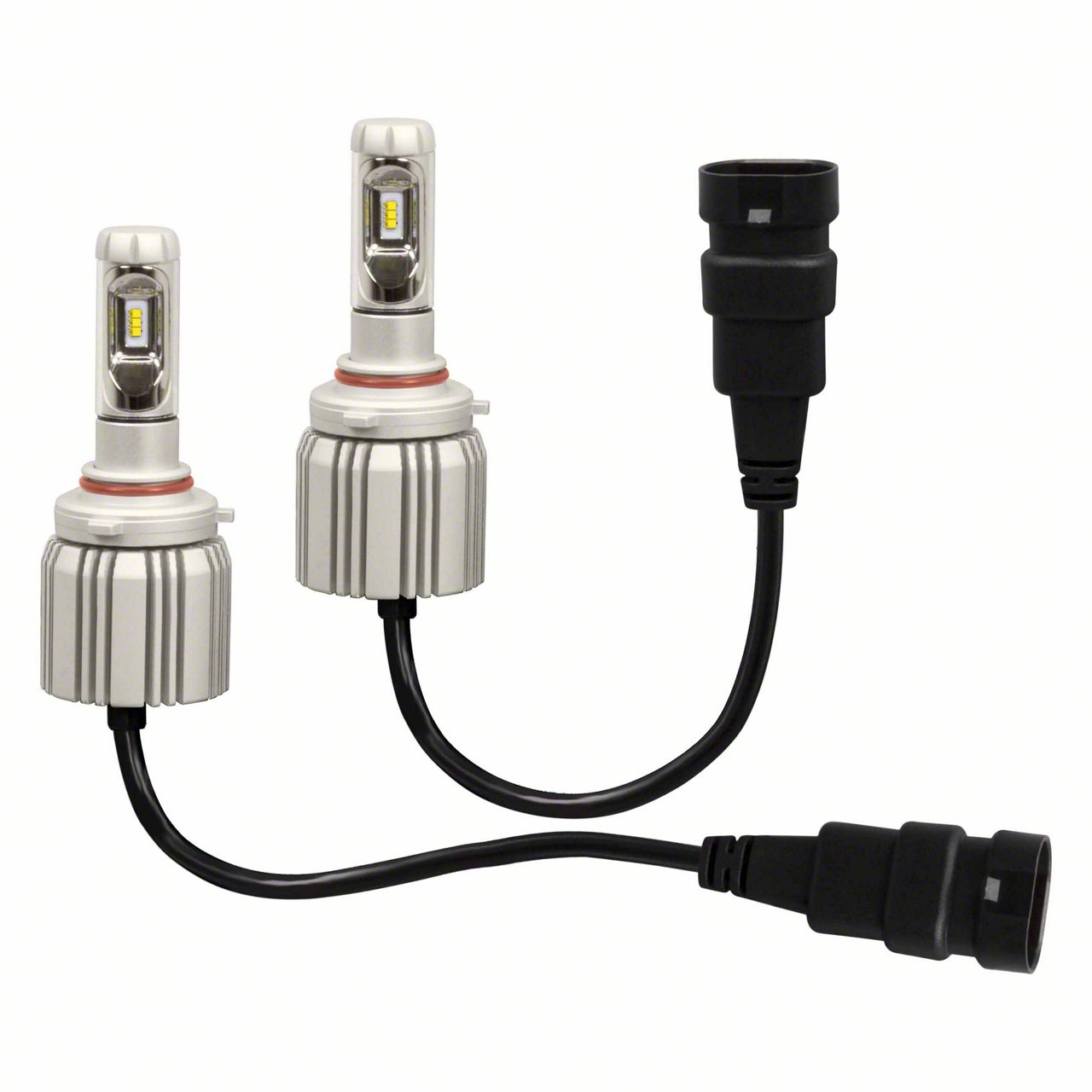 Single Beam LED Headlight Bulbs; High Beam; 9005 (15-23 F-150 w/ Factory Halogen Headlights)