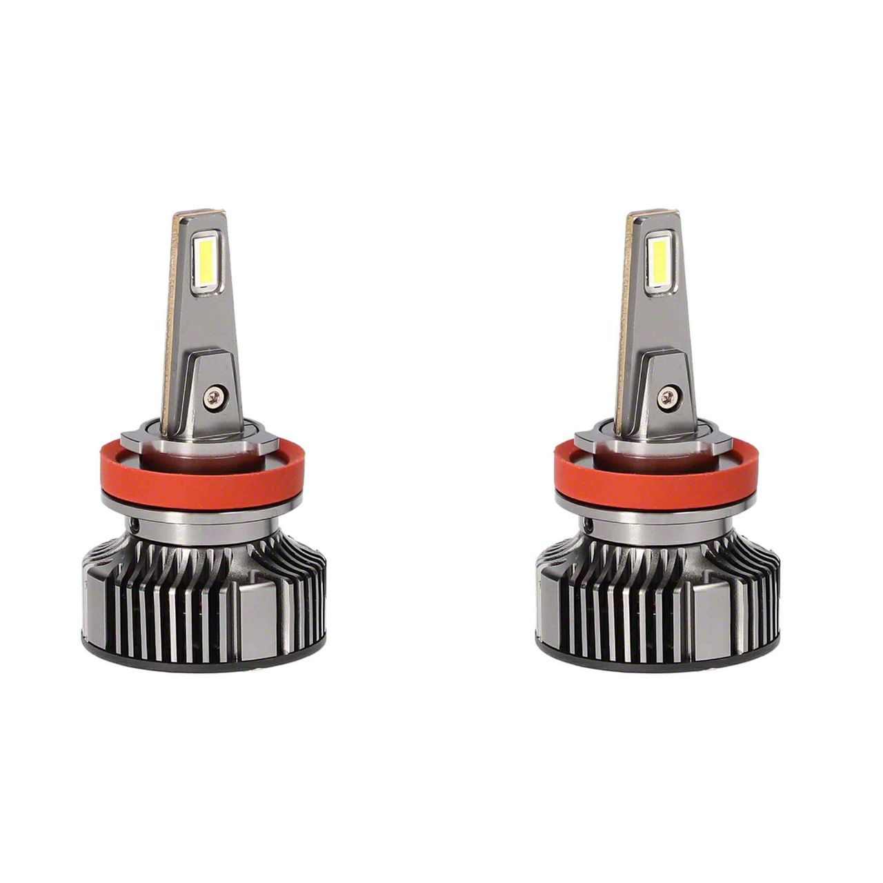 Single Beam Pro Series LED Headlight Bulbs; Low Beam; H11 (15-23 F-150 w/ Factory Halogen Headlights)