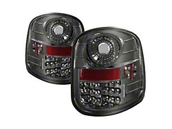 LED Tail Lights; Chrome Housing; Smoked Lens (97-03 F-150 Flareside; 01-03 F-150 SuperCrew)
