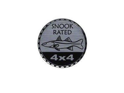Snook Rated Badge (Universal; Some Adaptation May Be Required)